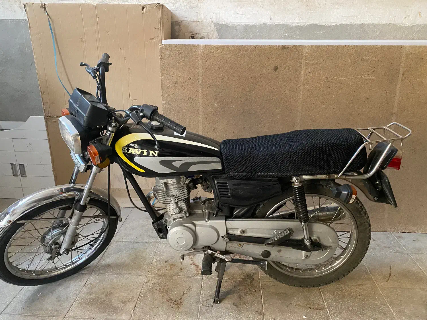 موتور ۱۲۵ ساوین مدل ۸۷|موتورسیکلت|قم, خاکفرج|دیوار