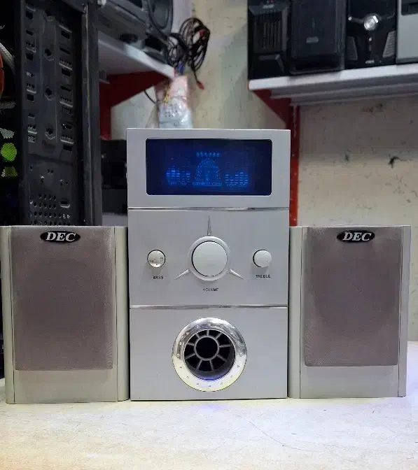 اسپیکر ۳ تیکه کامپیوتر برند Dec|سیستم صوتی خانگی|زاهدان, |دیوار