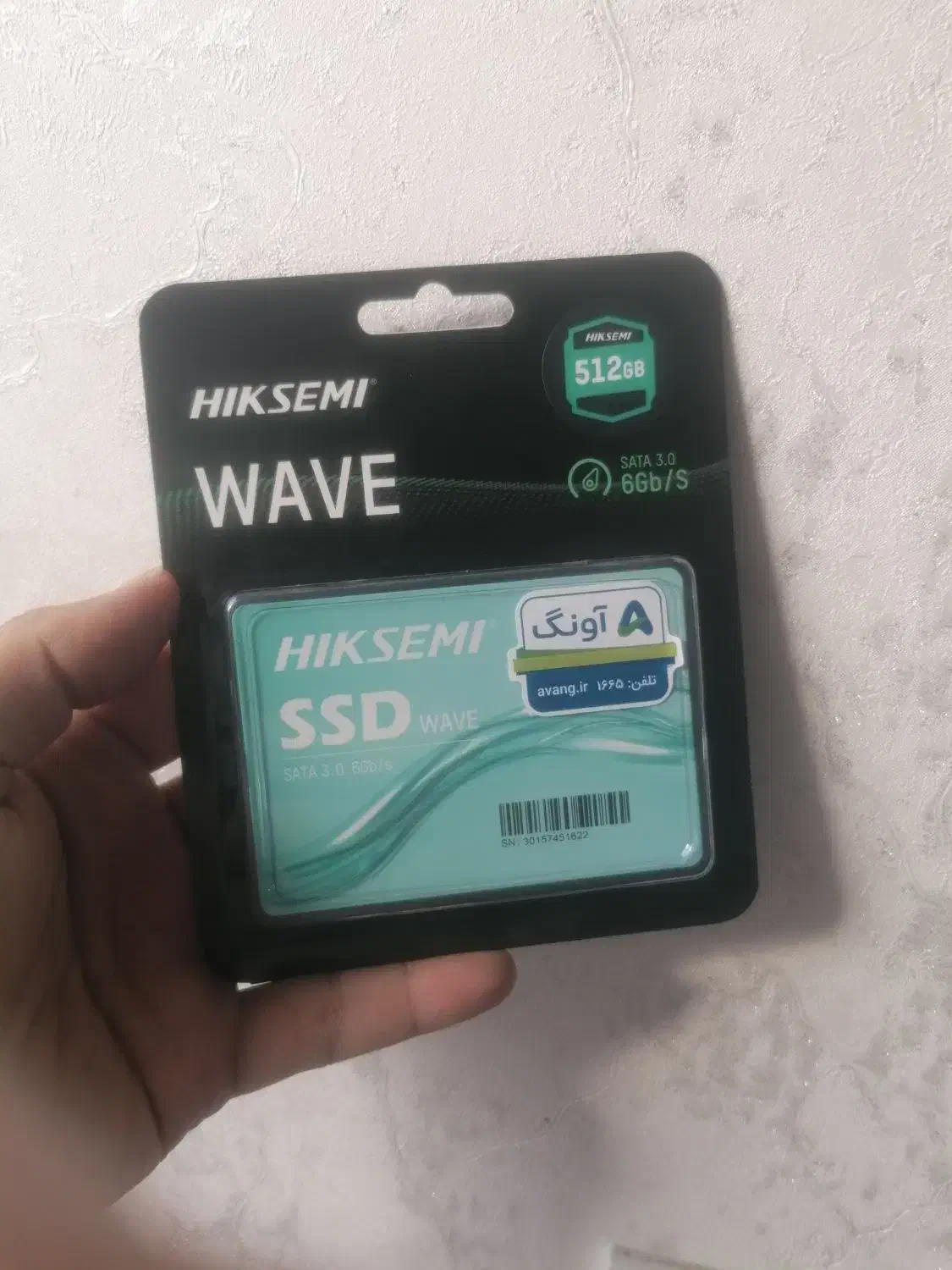 هارد 512 اس اس دی اکبند با 5 سال گارانتی|قطعات و لوازم جانبی رایانه|ساری, |دیوار