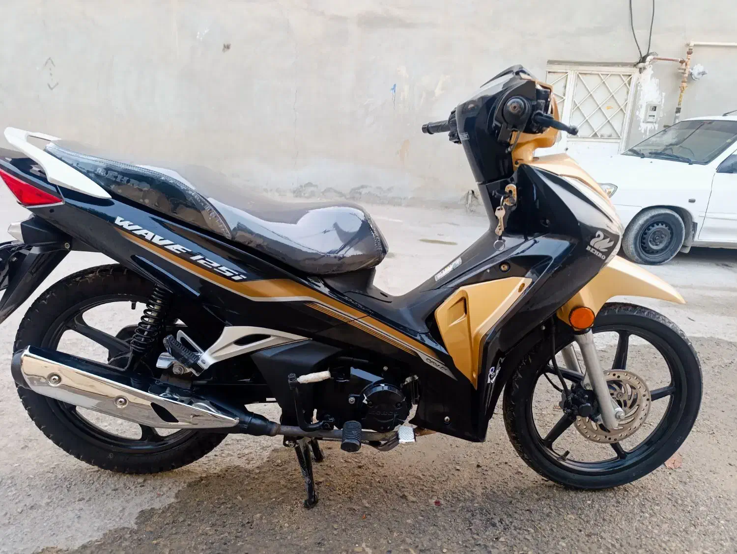 طرح ویو بهرو 125|موتورسیکلت|بندر کنگان, |دیوار