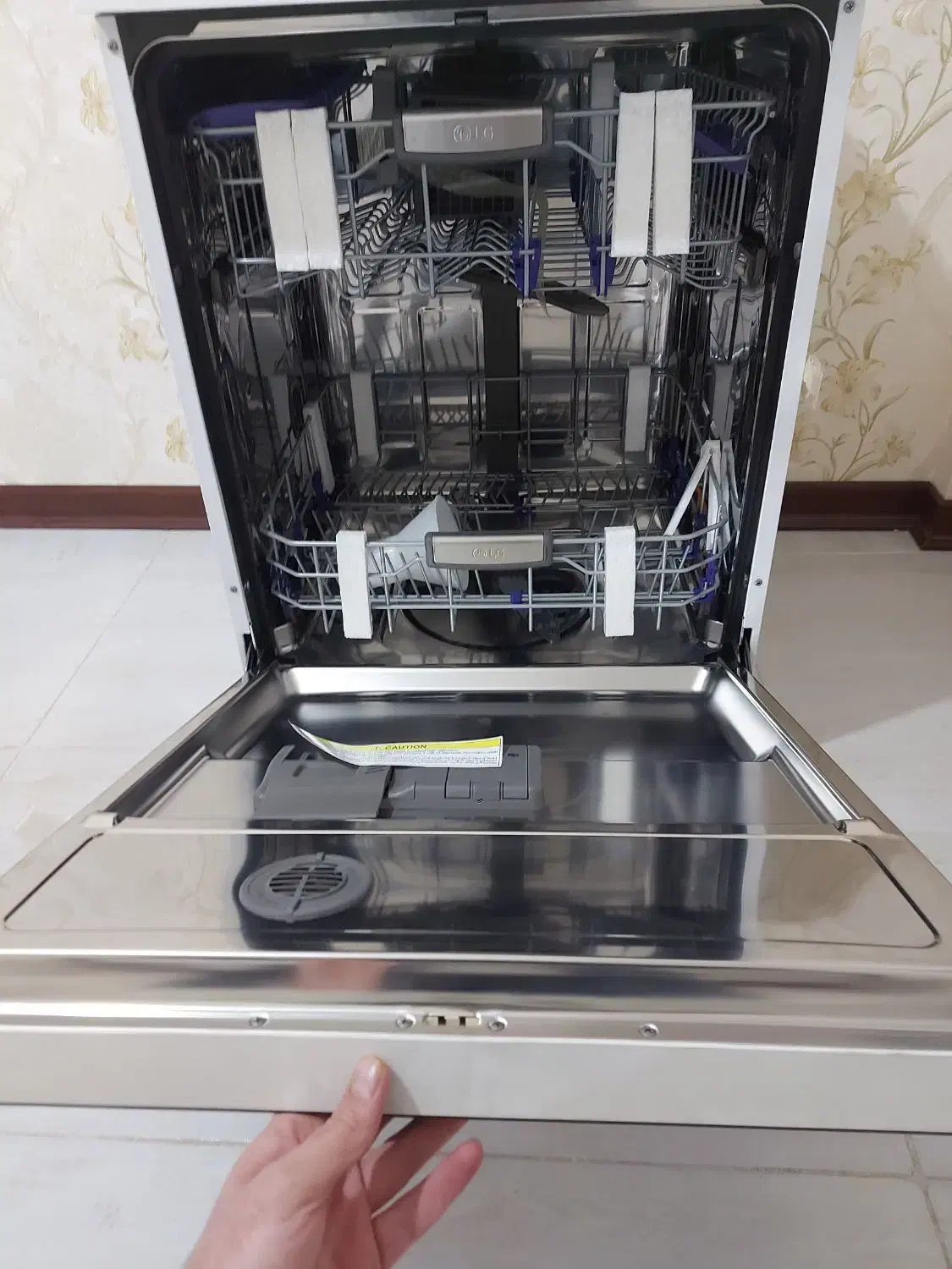 ماشین ظرفشویی الجی مدل dc35w اینورتر|ماشین ظرفشویی|هشتگرد, فاز ۱ مهستان|دیوار