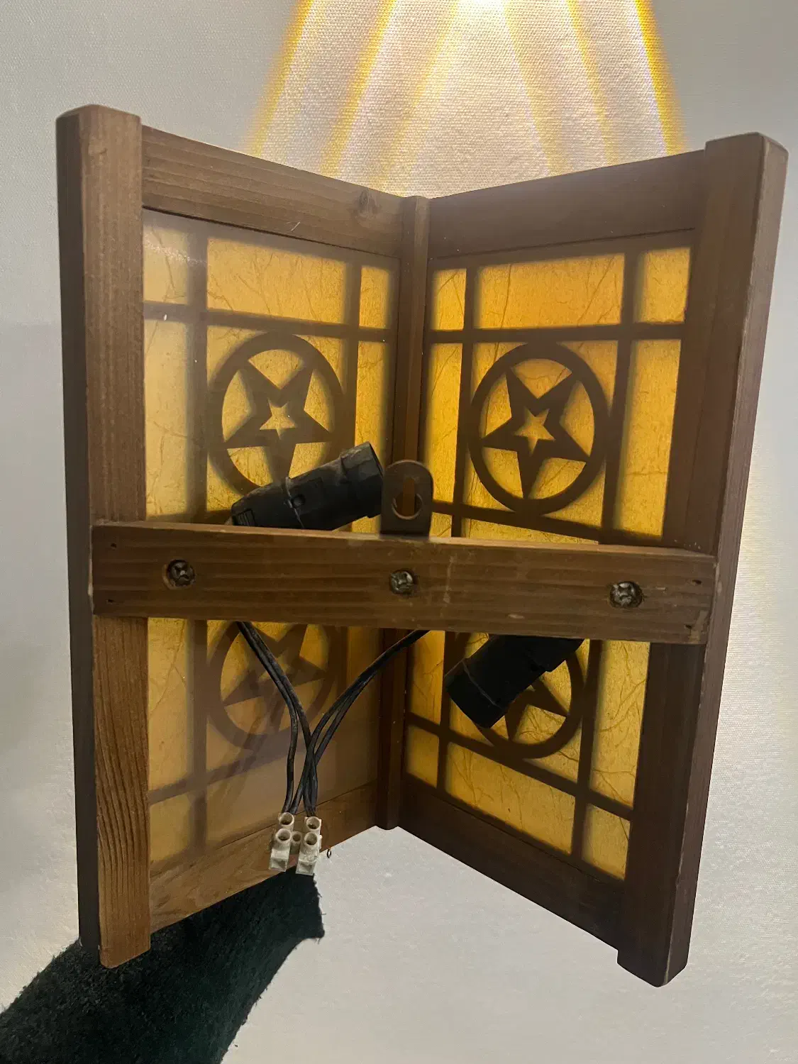 دیوار کوب چوبی|تابلو، نقاشی، عکس|رشت, استادسرا|دیوار