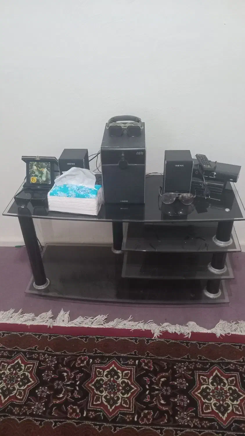 زیر تلوزیون و اسپکر با دو باند برای تلوزیون|میز تلویزیون|کنارک, |دیوار