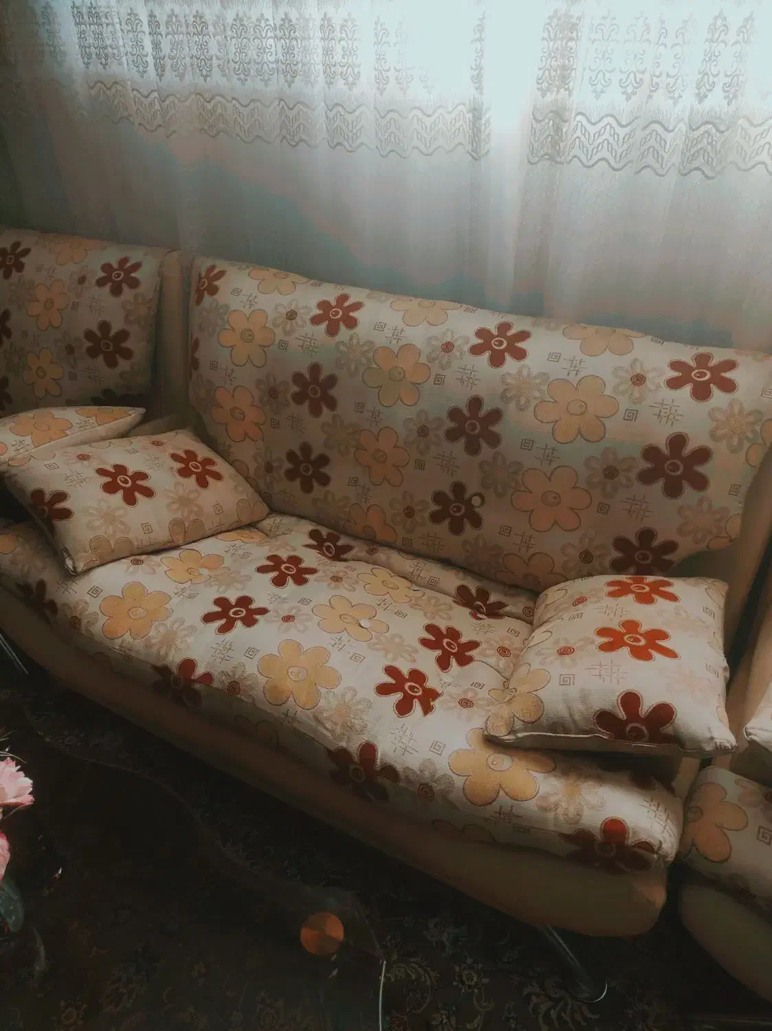 ۷ نفره راحتی موبل ، تمیز و سالم ،|مبلمان خانگی و میز عسلی|برخوار, |دیوار