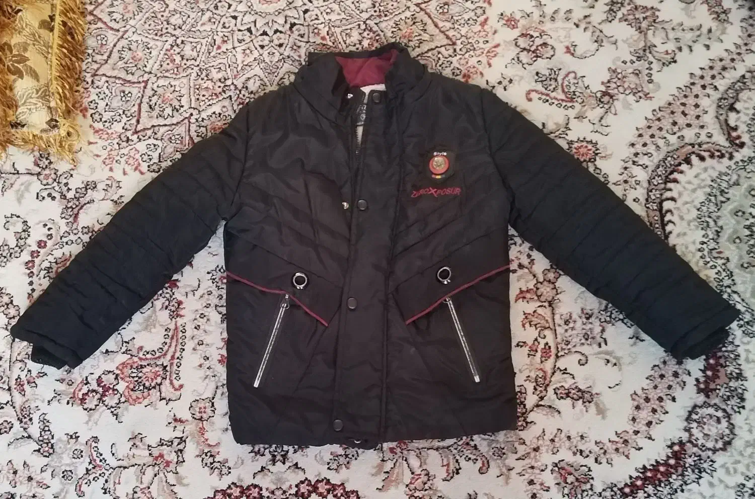 کاپشن مشکی پسرانه|کفش و لباس بچه|قرچک, باقرآباد|دیوار