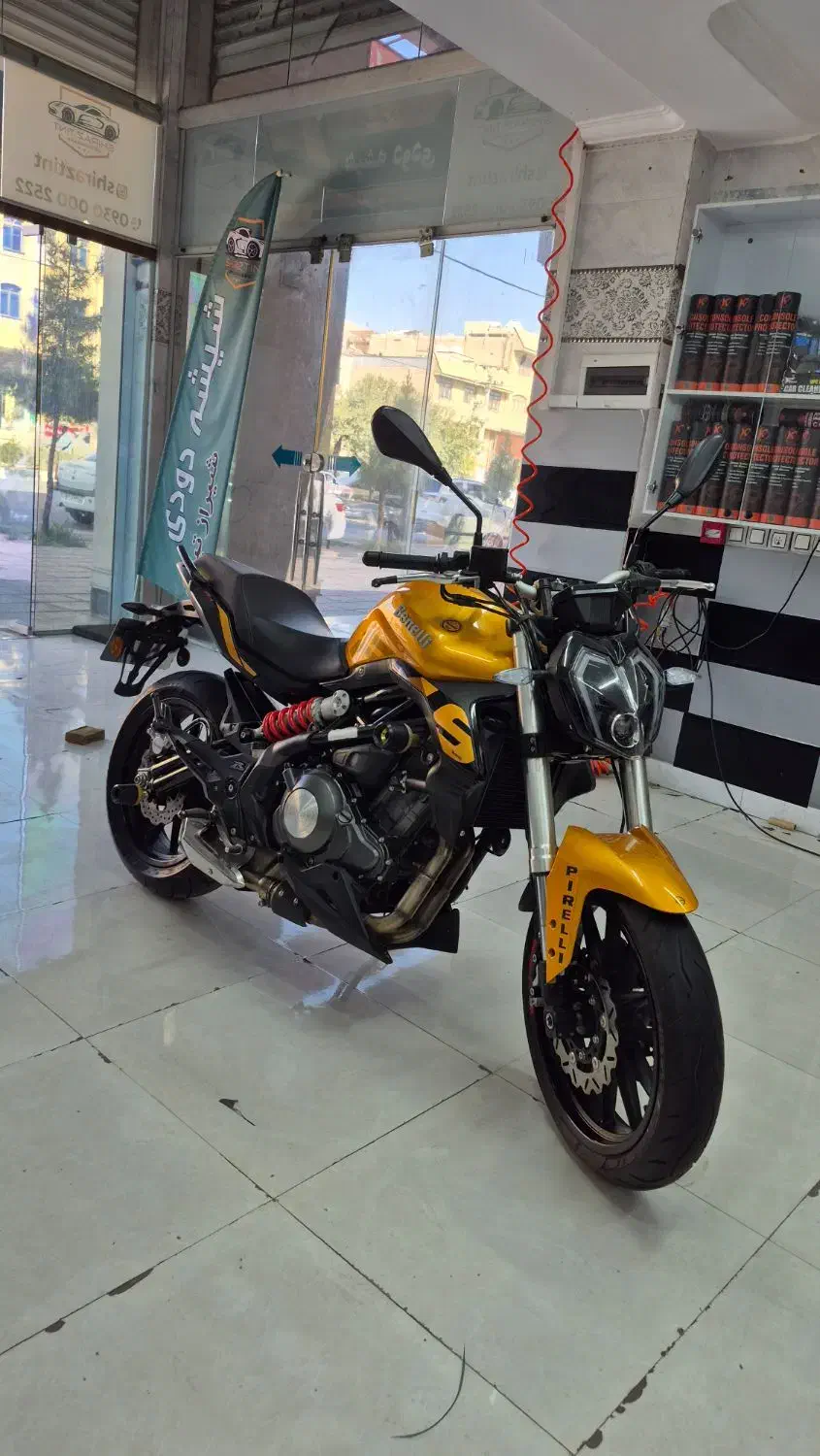 بنلی 300 1402تمام فابریک|موتورسیکلت|شیراز, شهرک والفجر|دیوار