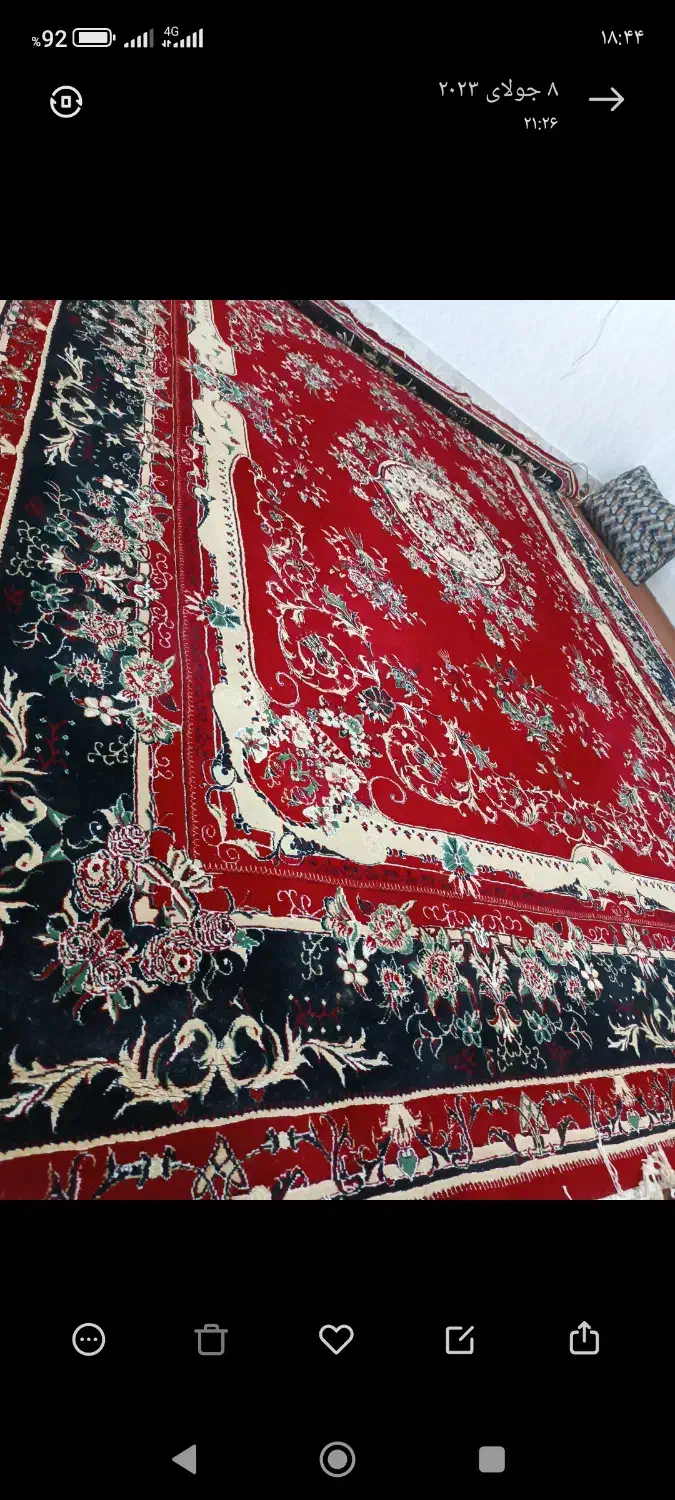 فرش لاکی|فرش|قم, ولیعصر|دیوار