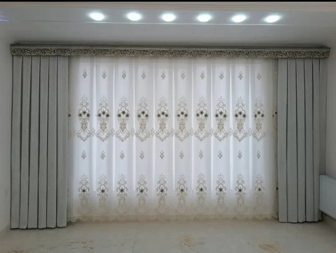 پرده سلطنتی مدرن|پرده، رانر، رومیزی|ارومیه, |دیوار