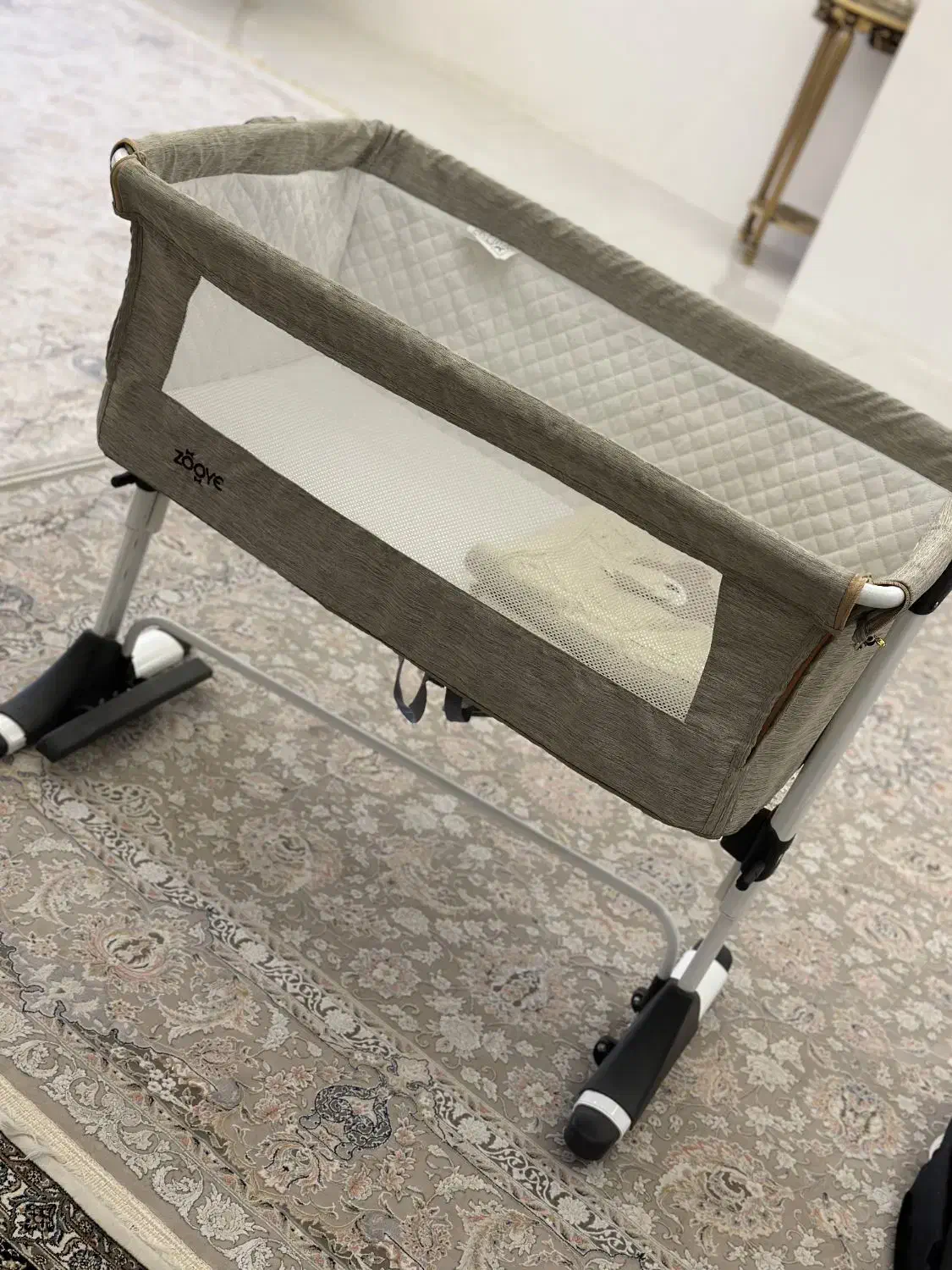 تخت کنارمادر و گهواره زویه|تخت و صندلی بچه|اسلامشهر, شهرک واوان|دیوار