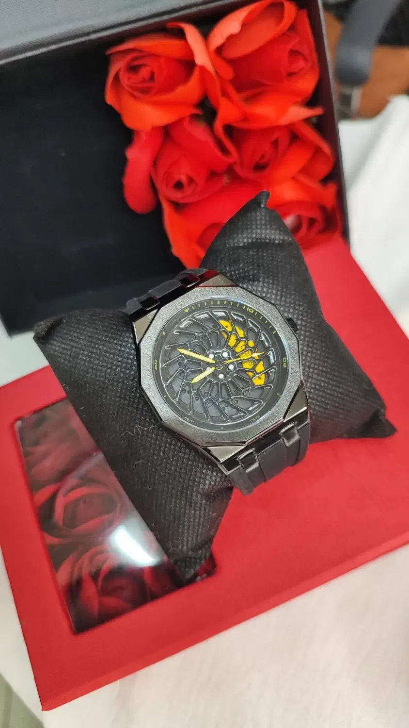 ساعت رینگی چرخشی متحرک بند پیو|ساعت|رشت, حمیدیان|دیوار