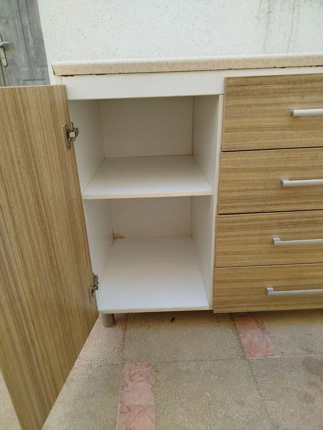 کابینت mdf چهار کشور و طبقه دار|جاکفشی، کمد، دراور|تهران, شهرک امید|دیوار