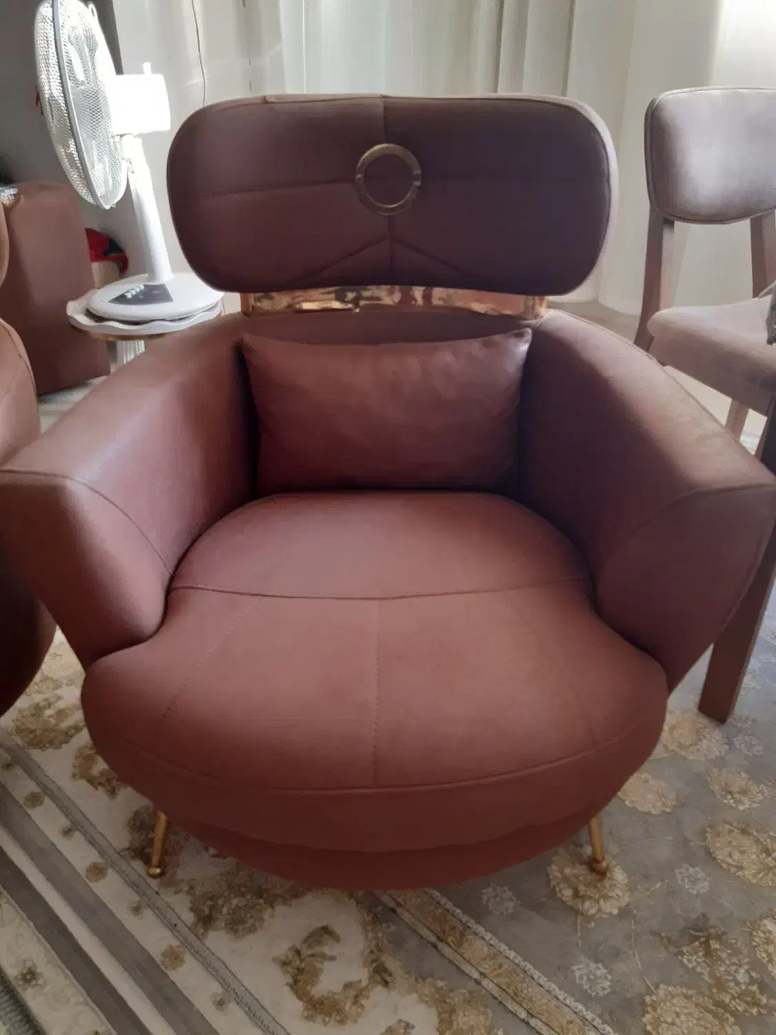 مبل راحتی نیمه استیل|مبلمان خانگی و میز عسلی|زاهدان, |دیوار