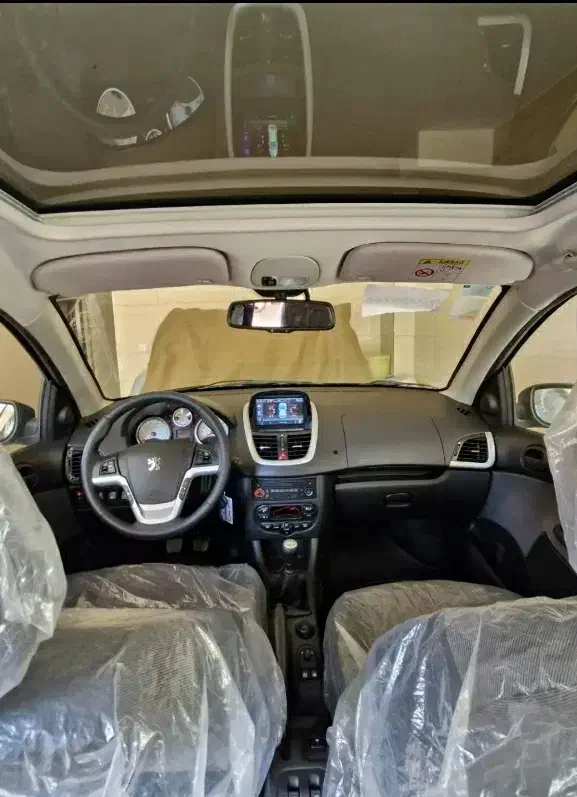 ۲۰۷ مشکی پانا ارتقا یافته tu5 پلاس|خودرو سواری و وانت|تهران, شکوفه|دیوار