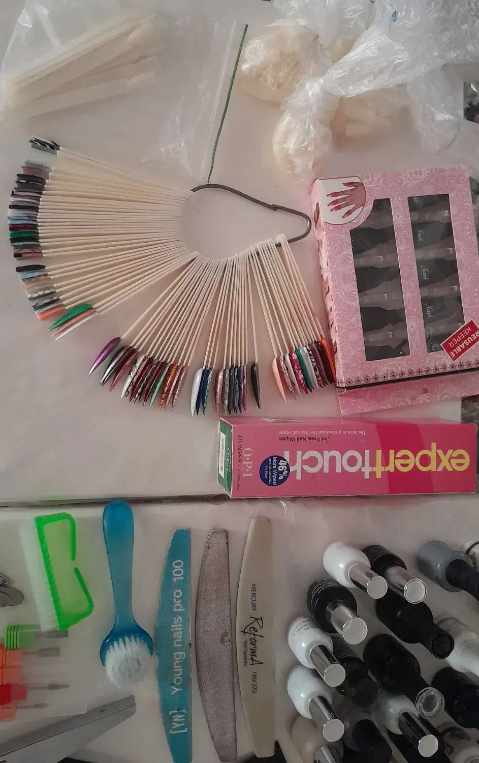 وسایل صفر تاصد کاشت ناخون|آرایشی، بهداشتی، درمانی|جهرم, |دیوار