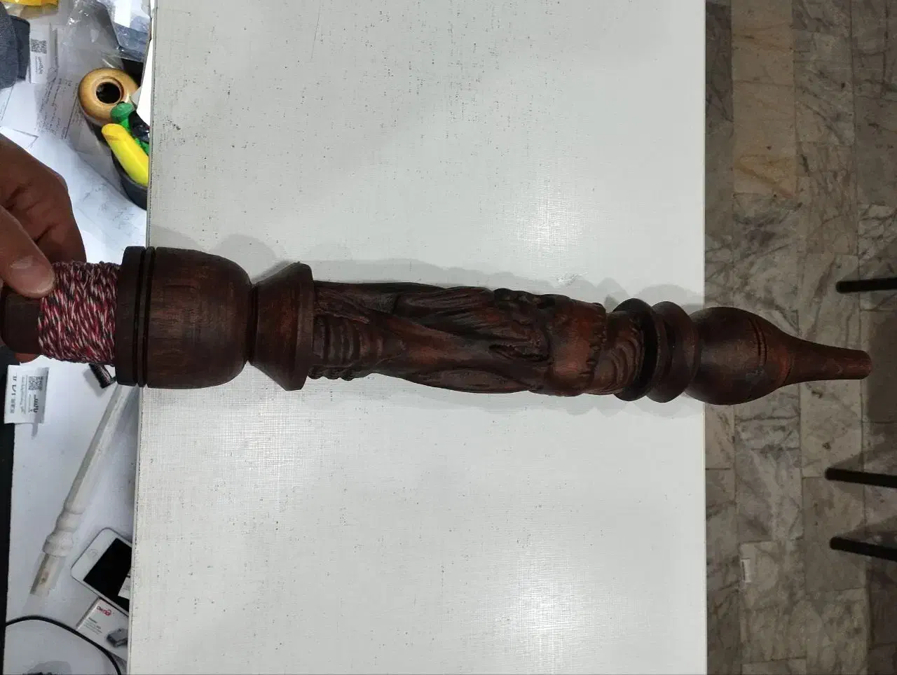 قلیان تنه چوب رخ|کوهنوردی و کمپینگ|کرج, کیانمهر|دیوار