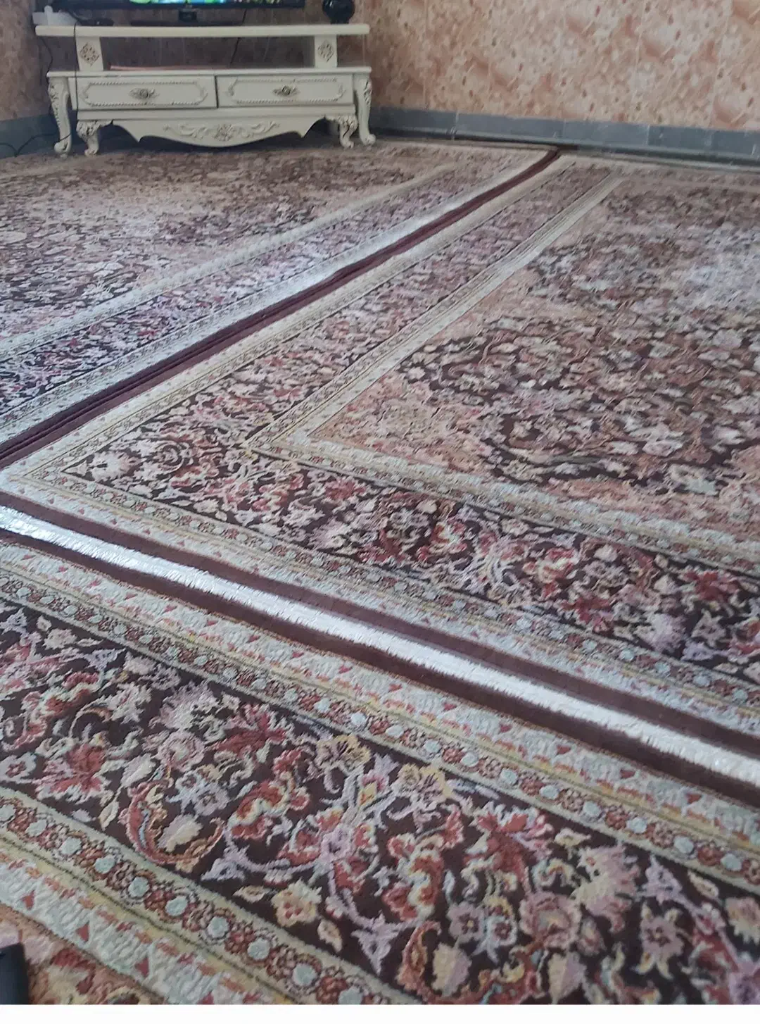 چهارعددفرش ۲در۳|فرش|مهاباد (آذربایجان غربی), |دیوار