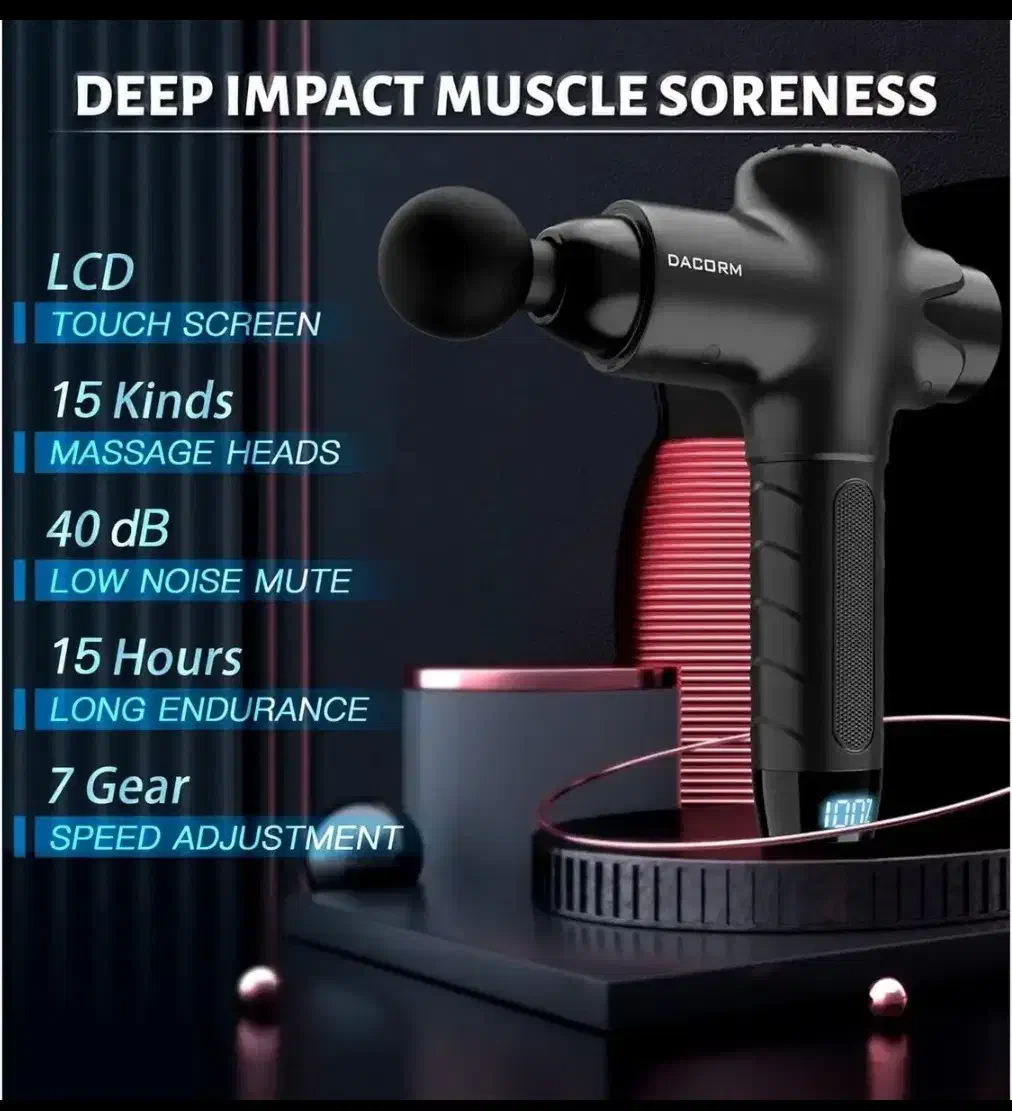 ماساژور تفنگی Dacrom plus|تجهیزات ورزشی|پارسآباد, |دیوار