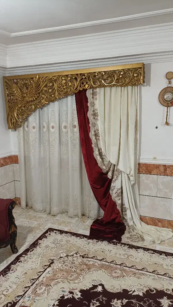 پرده|پرده، رانر، رومیزی|بندر گز, |دیوار