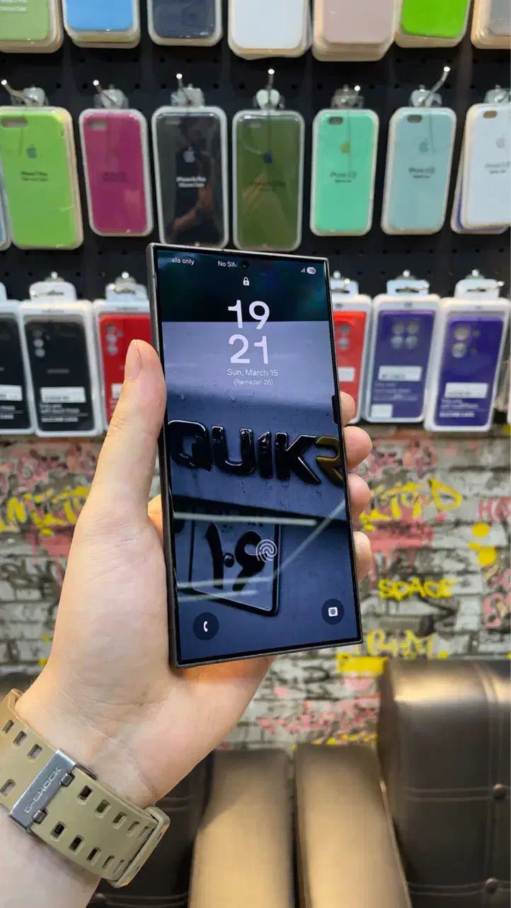 s24 ultra titanium black|موبایل|قم, عربستان|دیوار