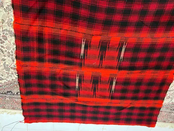 فرش ( موج)|گلیم، جاجیم، گبه|قشم, |دیوار