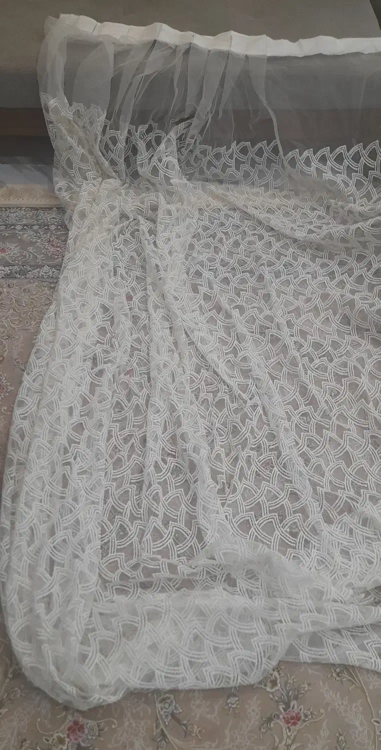 پرده توری|پرده، رانر، رومیزی|تهران, آهنگران (سراسیاب دولاب)|دیوار