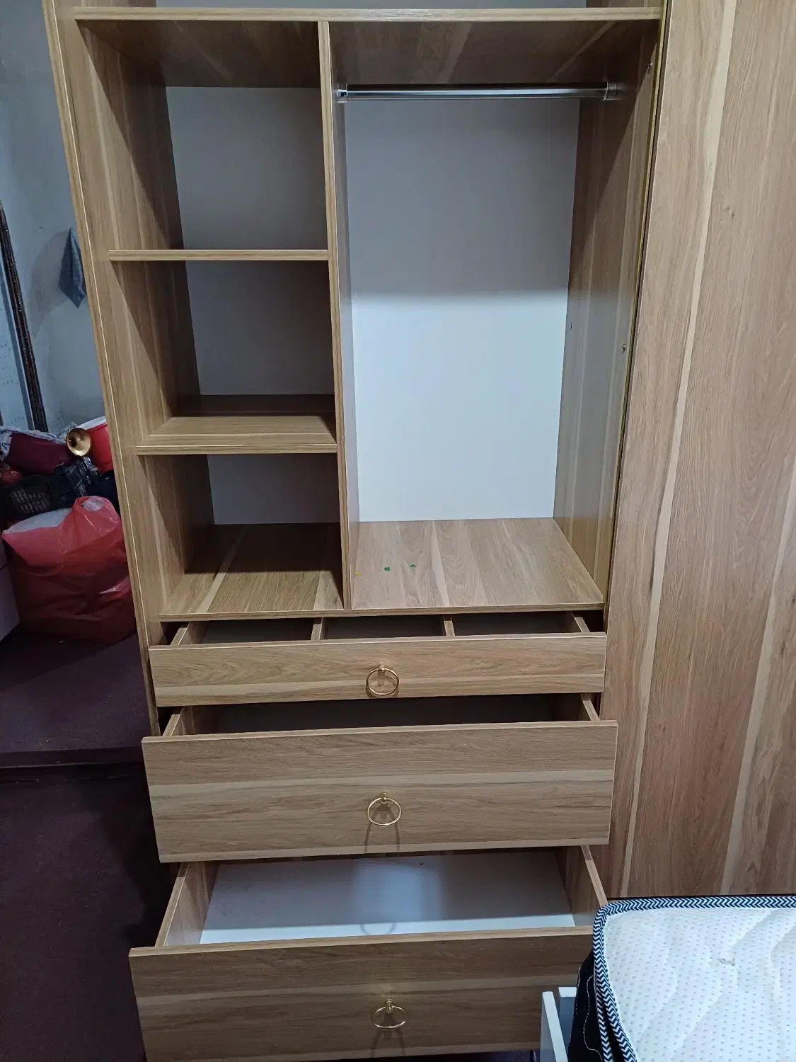 کمد تمام ام دی اف|جاکفشی، کمد، دراور|نقده, |دیوار