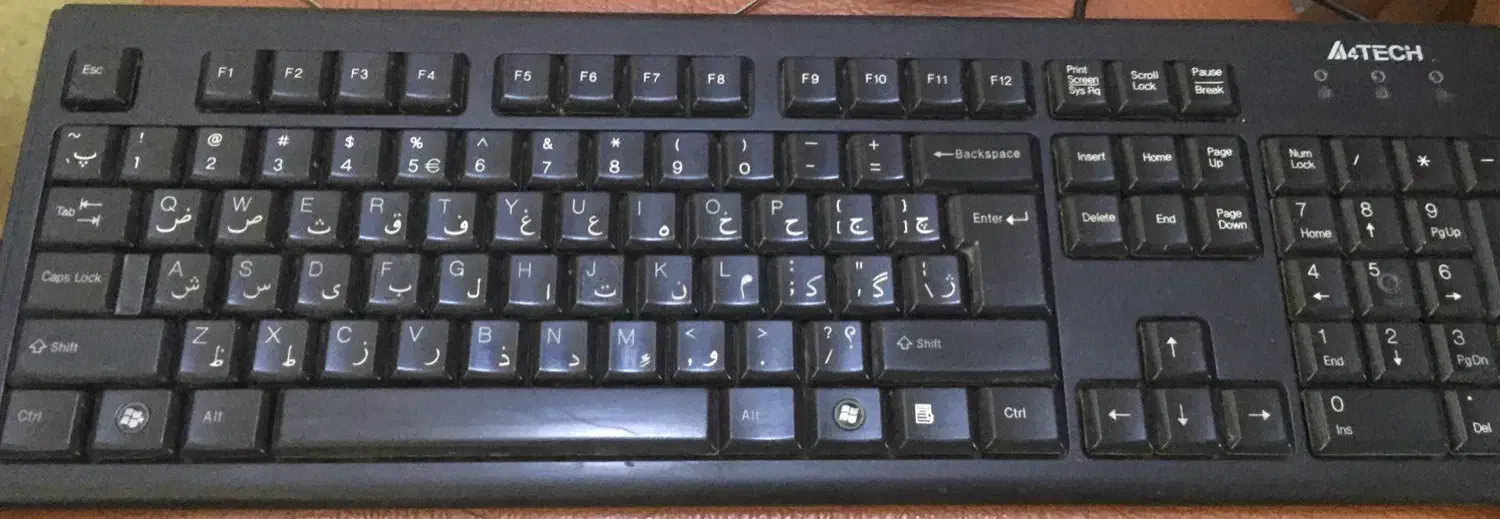 کیبرد بسیار تمیز A4Tech|قطعات و لوازم جانبی رایانه|تهران, ابوذر|دیوار