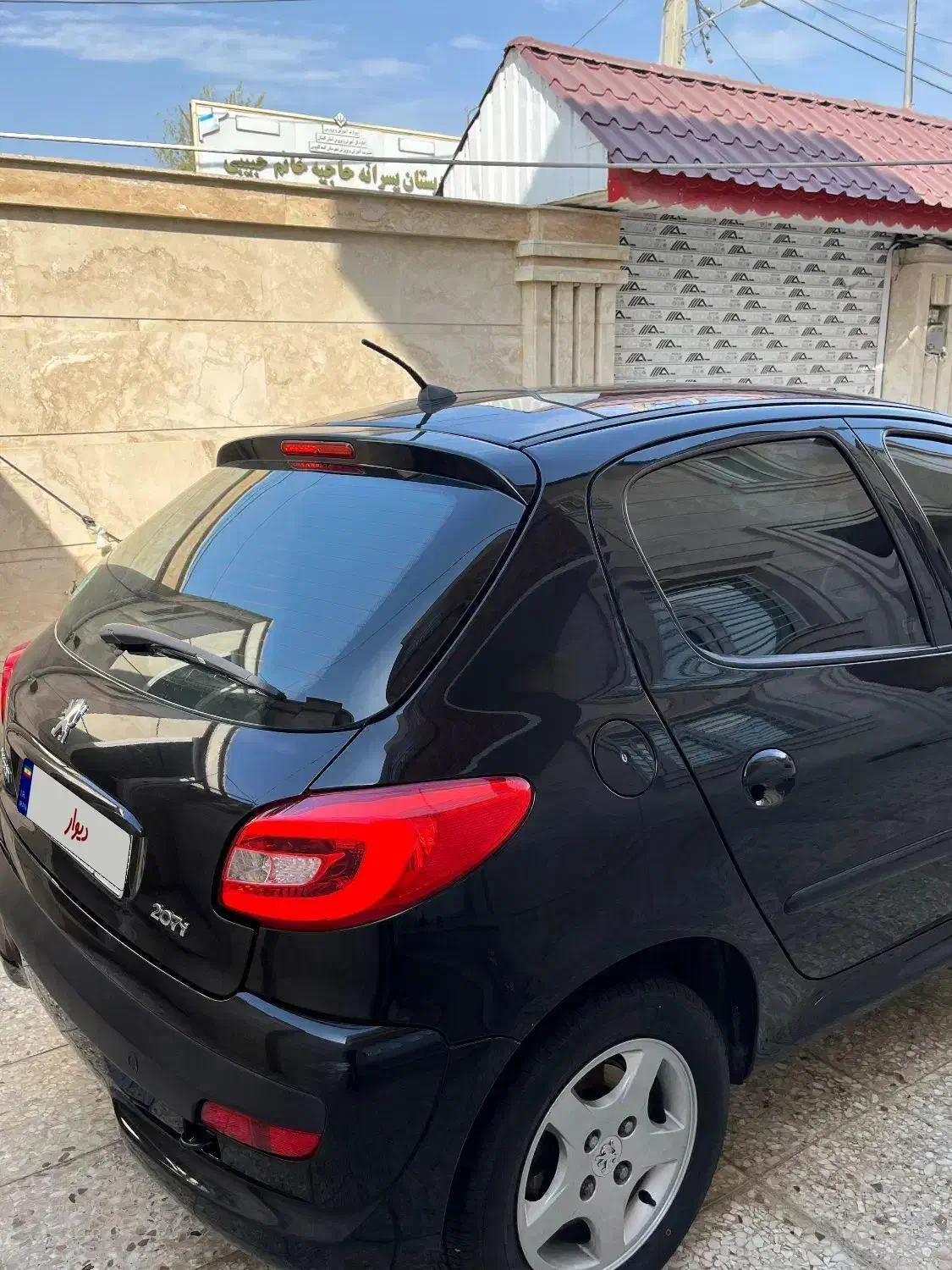 207پانا مشکی|خودرو سواری و وانت|گنبد کاووس, |دیوار