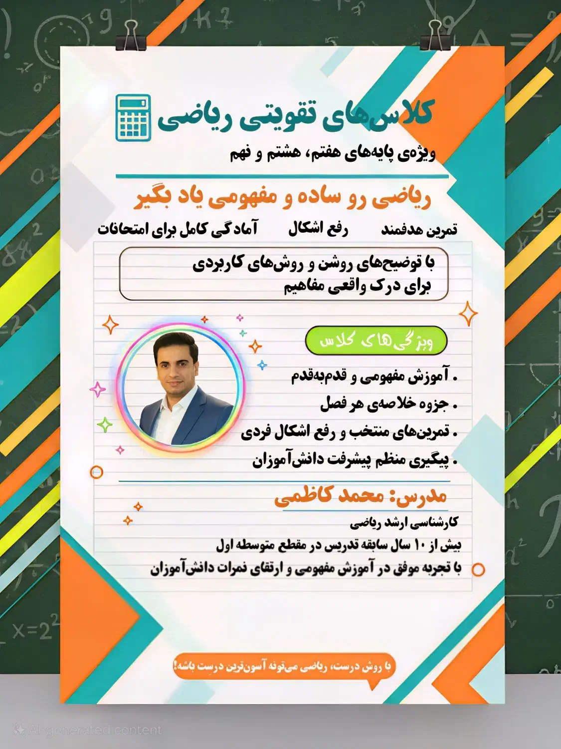 کلاس تقویتی ریاضی شهر دیر|خدمات آموزشی|بندر دیر, |دیوار