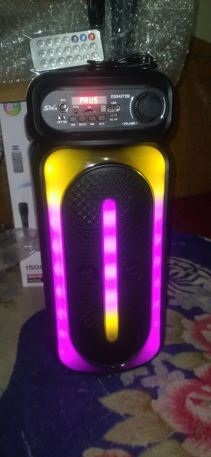 اسپیکر میکرفون دار به شرط کفیت و ساب|سیستم صوتی خانگی|بروجرد, |دیوار