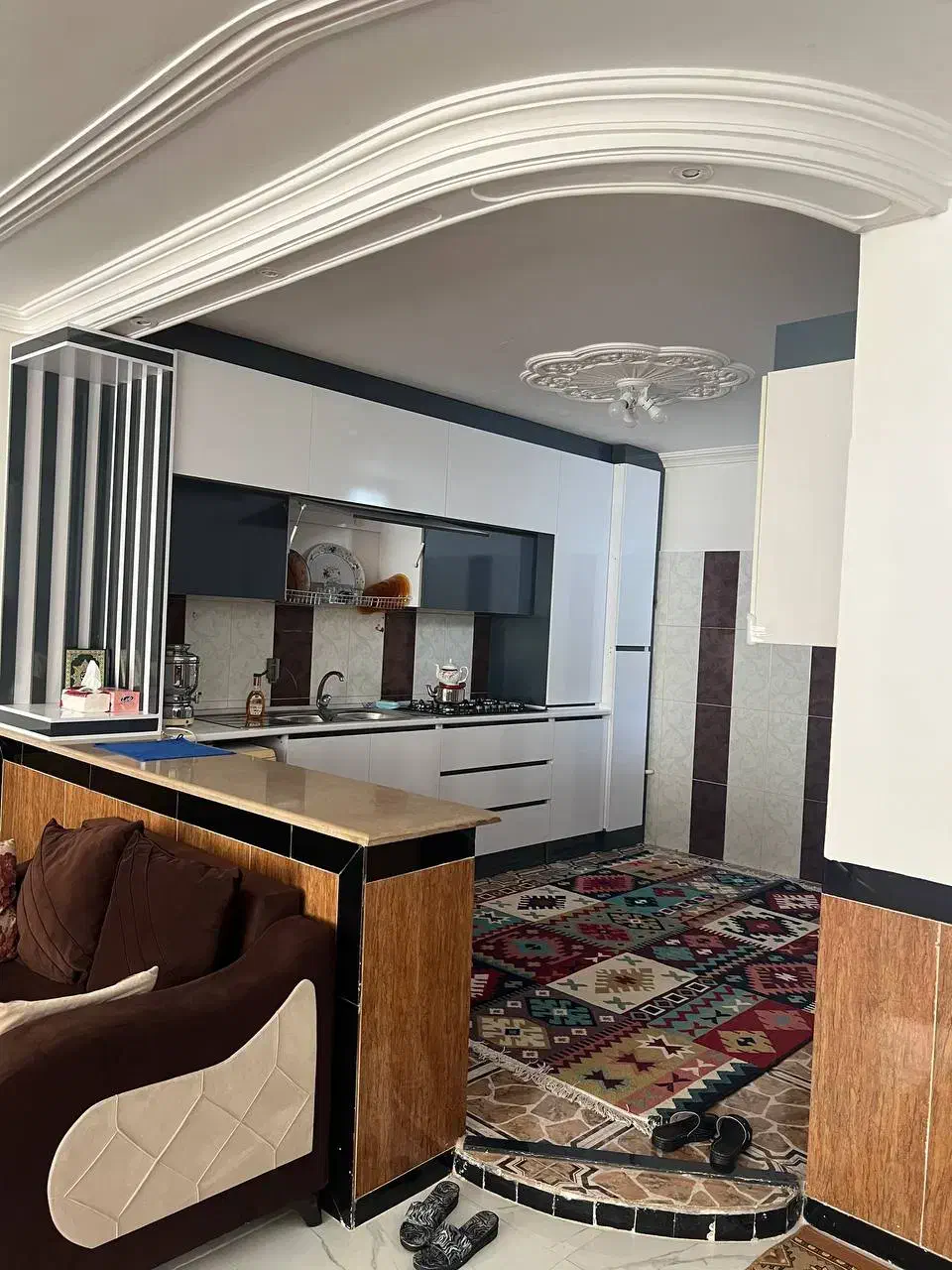 سوییت لوکس دوخوابه دارای پارکینگ|اجارهٔ کوتاهمدت آپارتمان و سوئیت|مهاباد (آذربایجان غربی), |دیوار