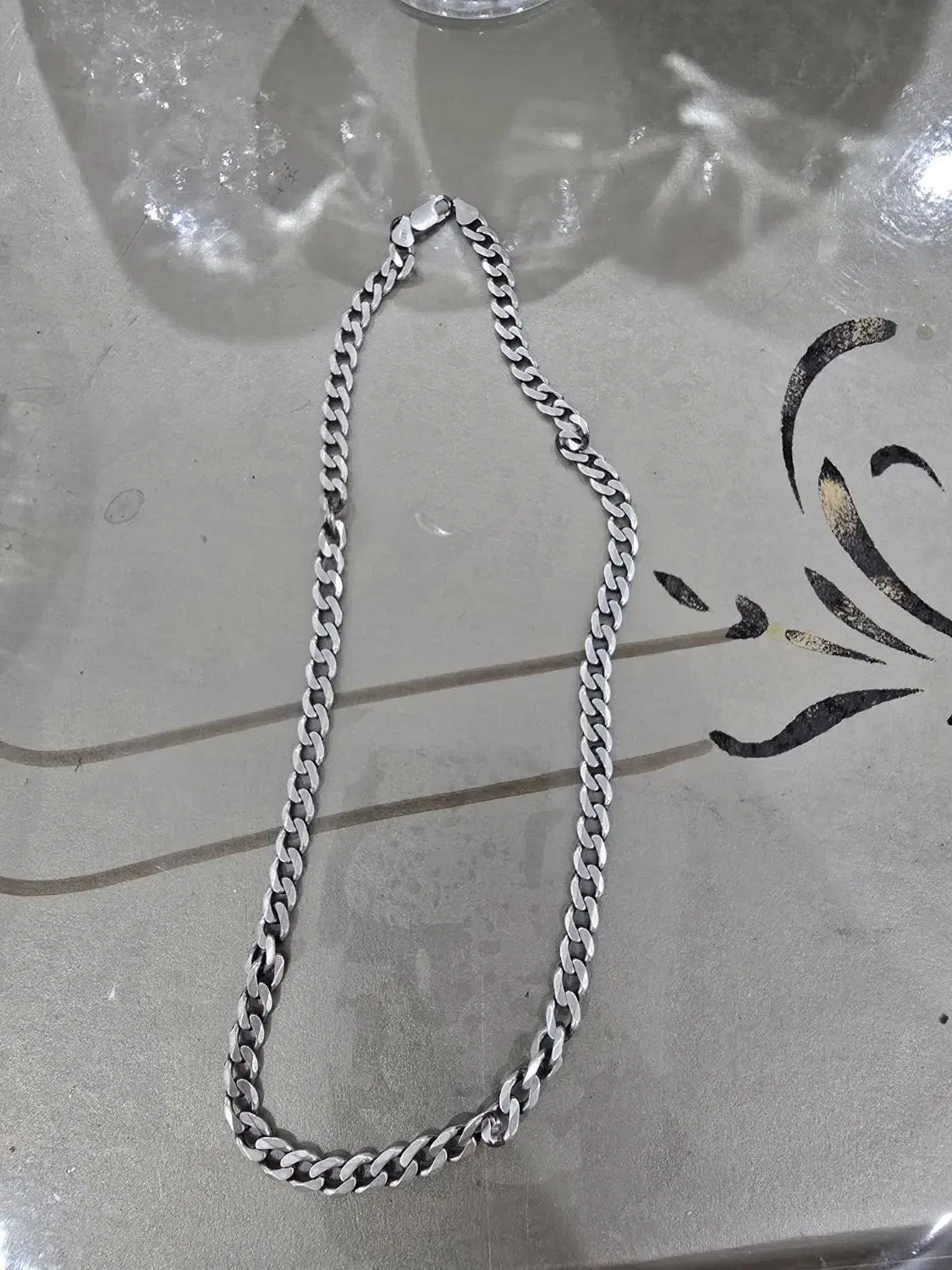 زنجیر نقره مردانه اصلی ایتالیایی|جواهرات|اراک, |دیوار