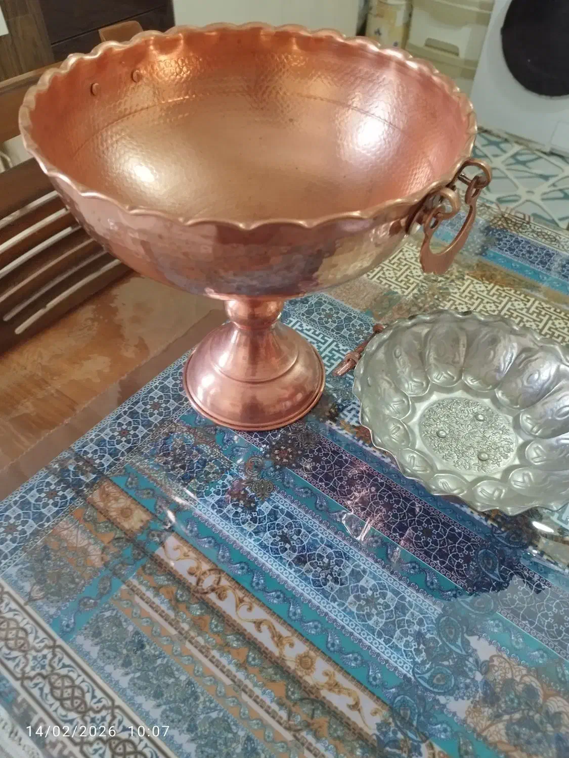 ظروف مسی|ظروف سرو و پذیرایی|خرم‌آباد, |دیوار