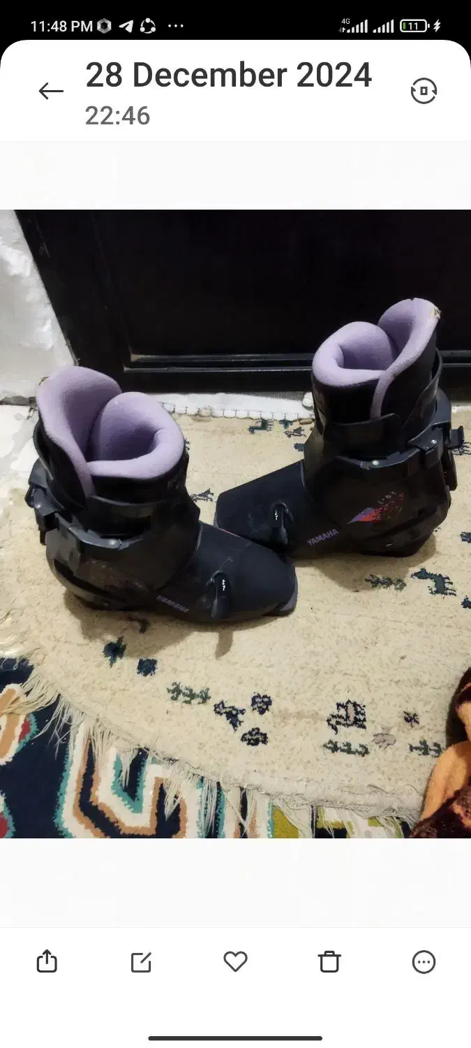 کفش اسکی YAMAHA|ورزش‌های زمستانی|بومهن, |دیوار