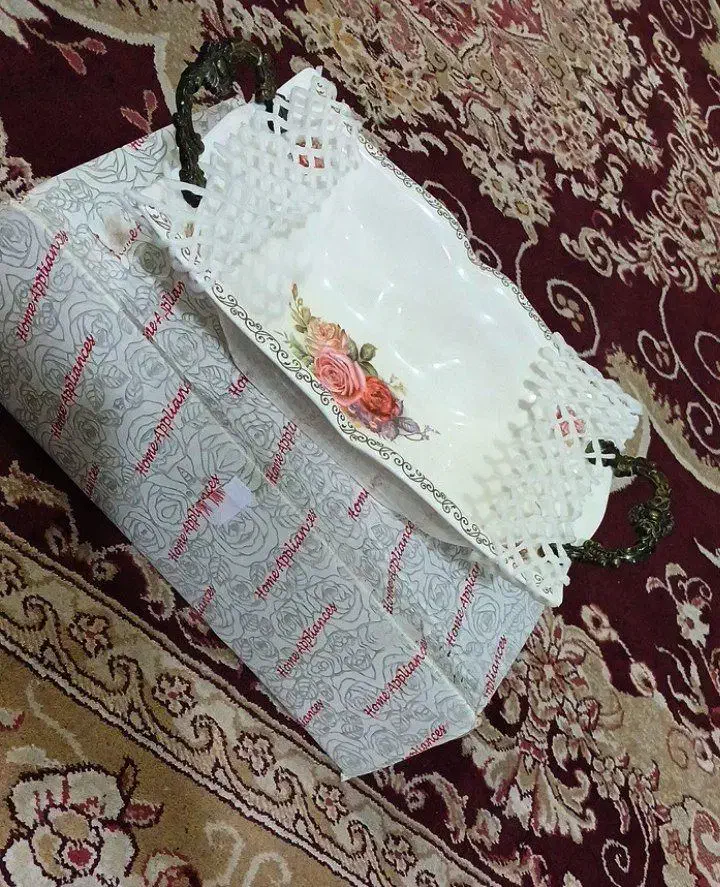 دمپایی و سینی آینه و ظرف میوه هرکدوم 200 ت|ظروف سرو و پذیرایی|فریمان, |دیوار