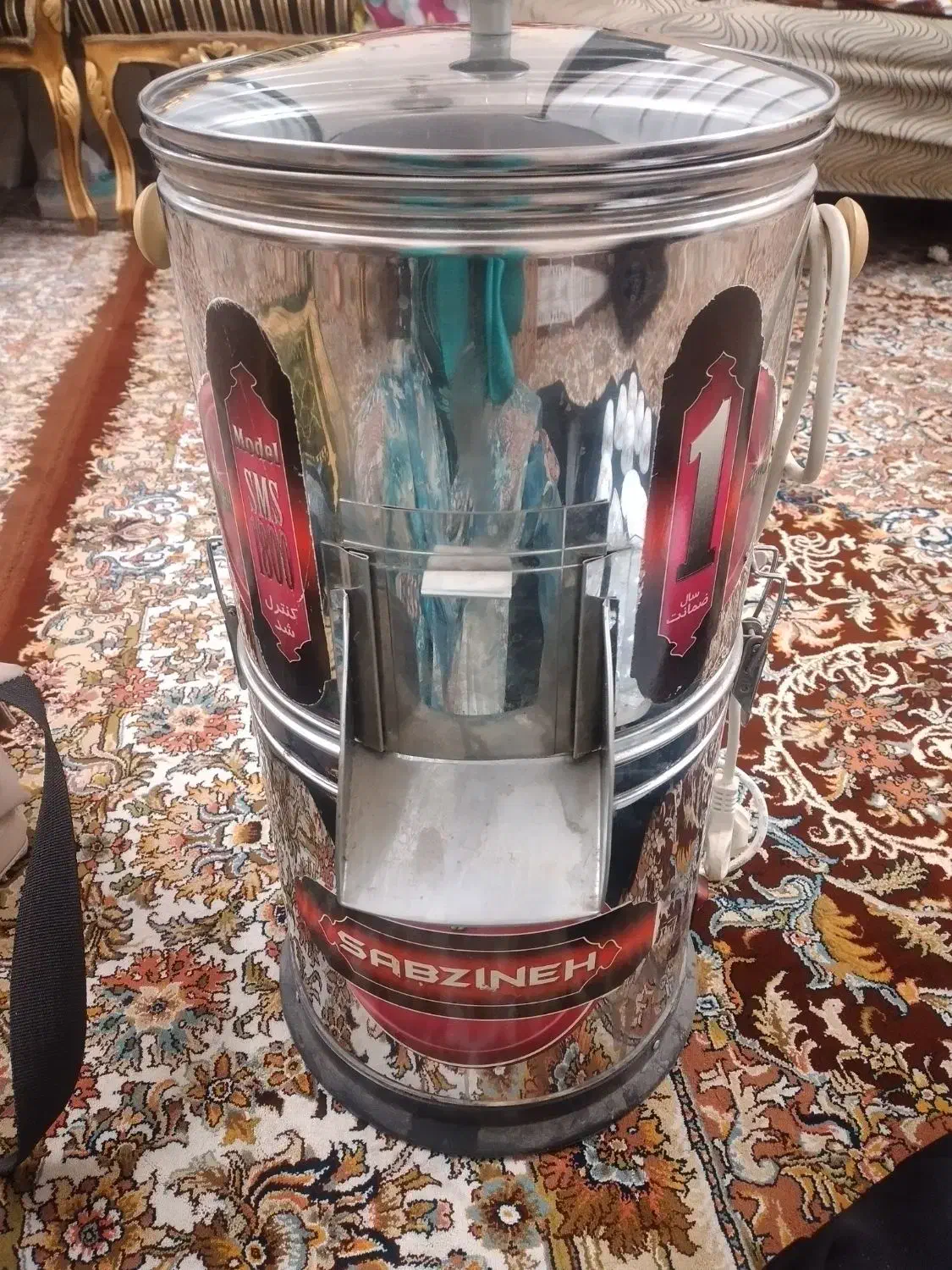 سبزی خرد کن استیل مارک سبزینه نو نو جنس درجه یک|خردکن، آسیاب، غذاساز|تهران, دروازه شمیران|دیوار