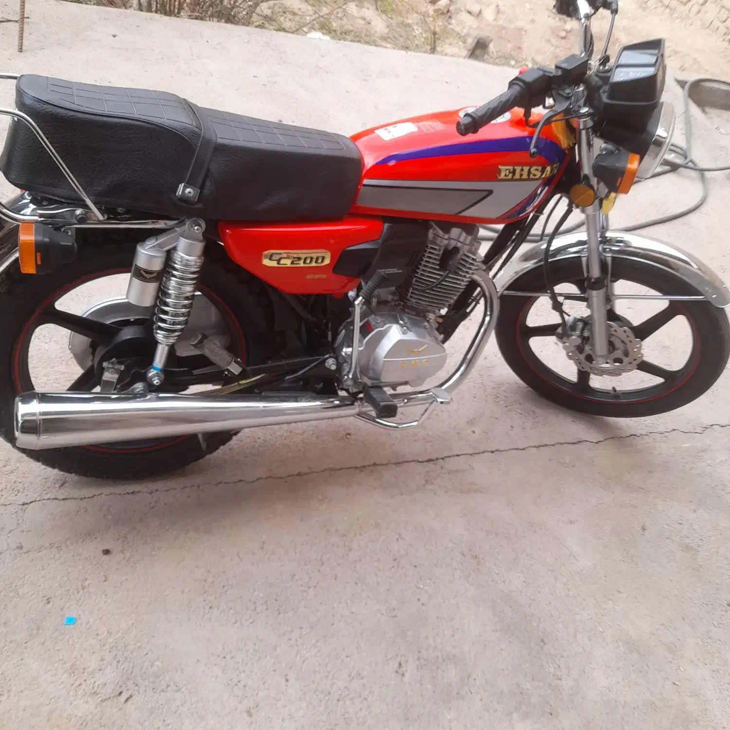 موتور 200احسان|موتورسیکلت|زرندیه, |دیوار