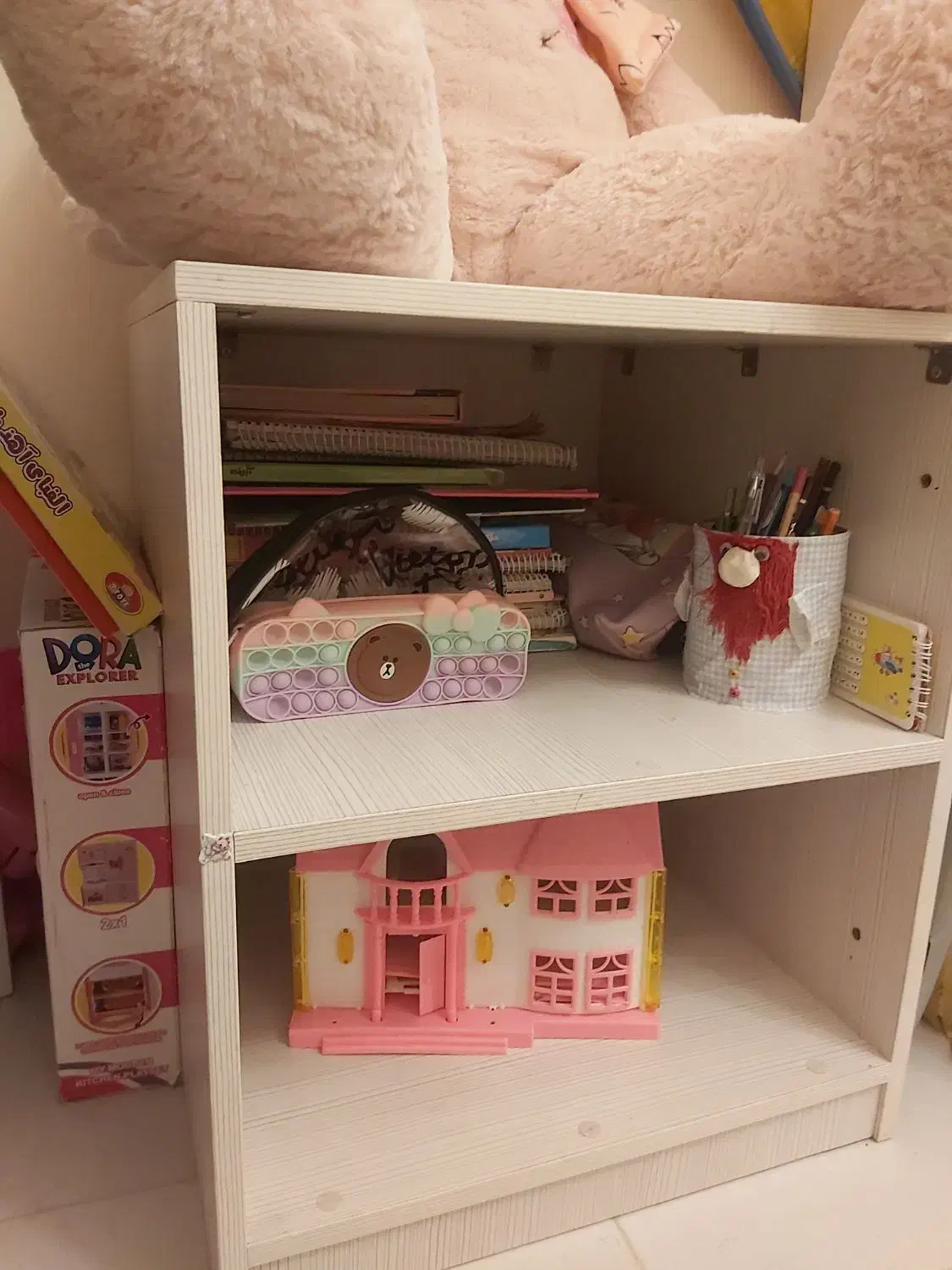 قفسه کتابخانه یا پاتختی یا میز tv|کتابخانه، شلف، قفسه‌های دیواری|زنجان, |دیوار