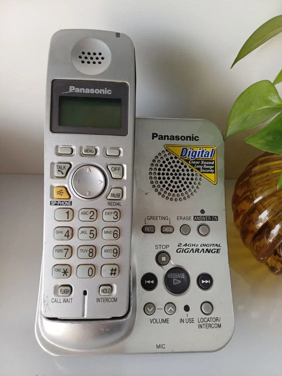 تلفن بی سیم پاناسونیک استوک|تلفن رومیزی|یزد, |دیوار