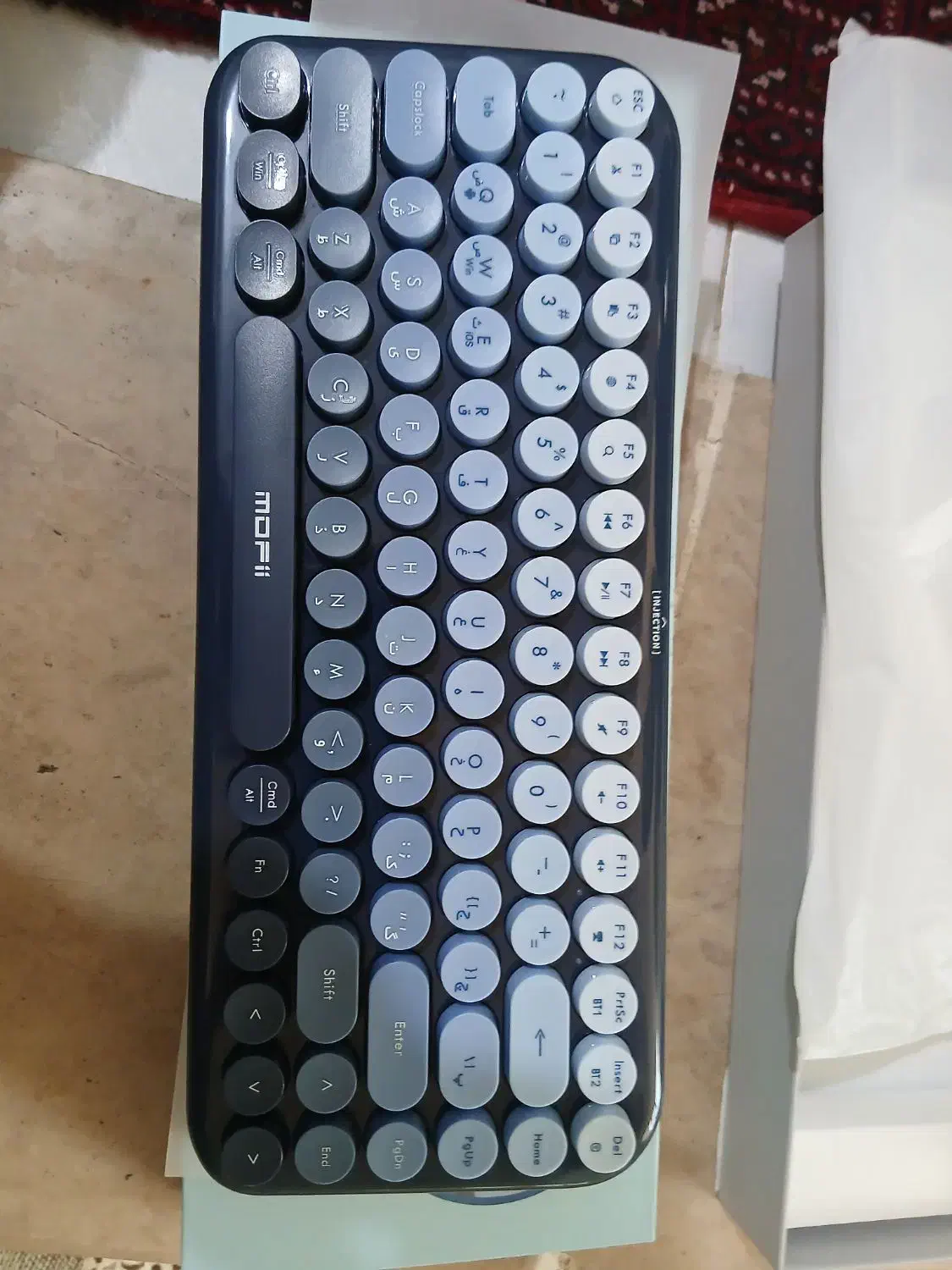 مینی کیبورد بلوتوث مخصوص گوشی و لبتاپ|قطعات و لوازم جانبی رایانه|شاهرود, |دیوار