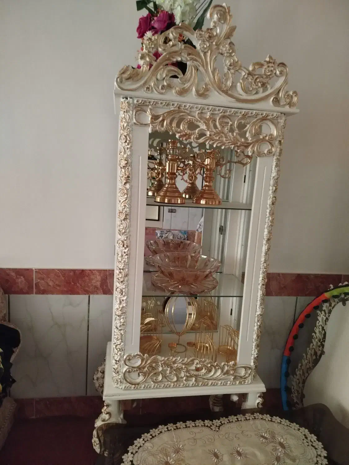 بوفه سفید|بوفه، ویترین، کنسول|میاندوآب, |دیوار