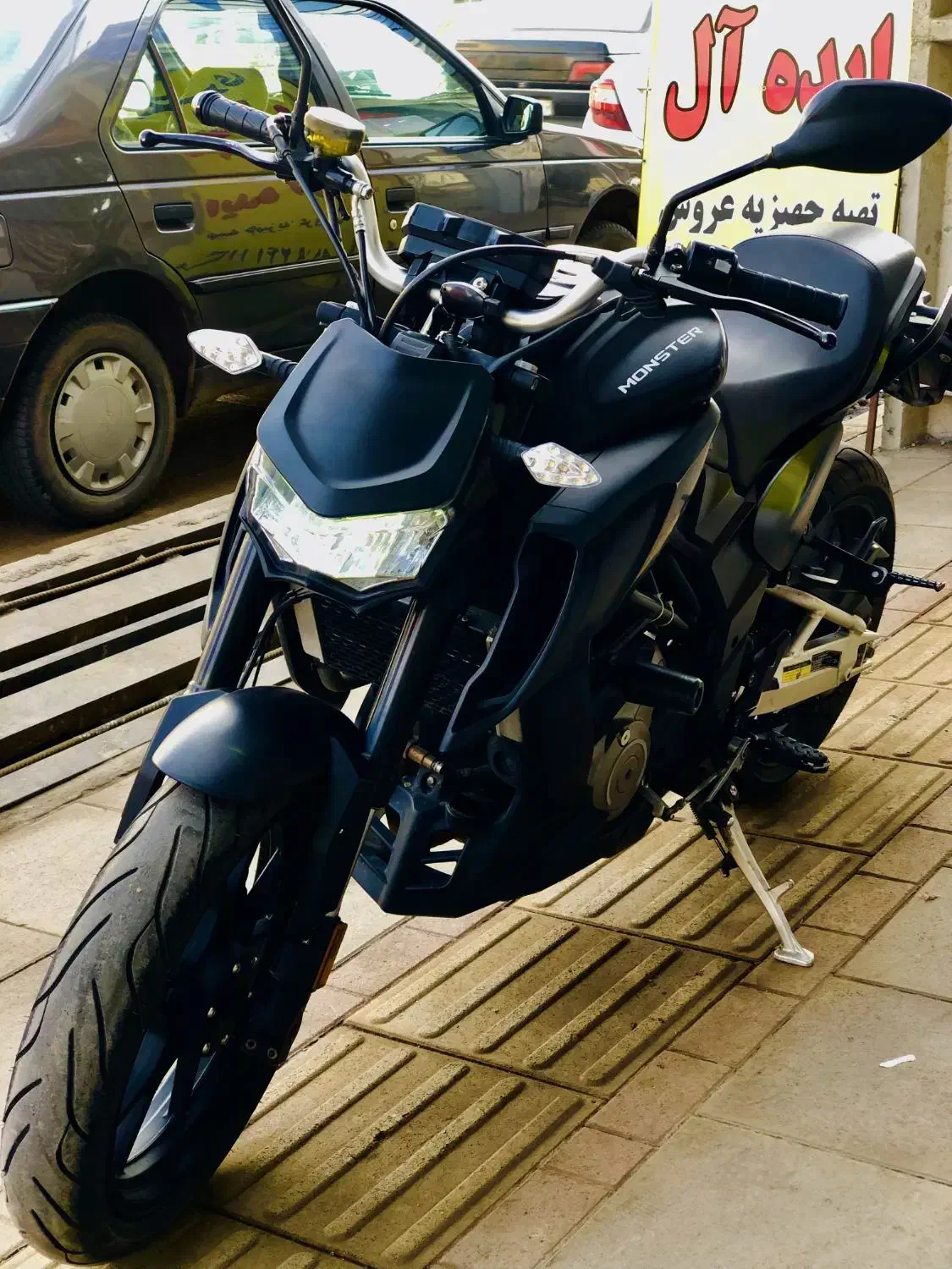 موتور monster|موتورسیکلت|زنجان, |دیوار