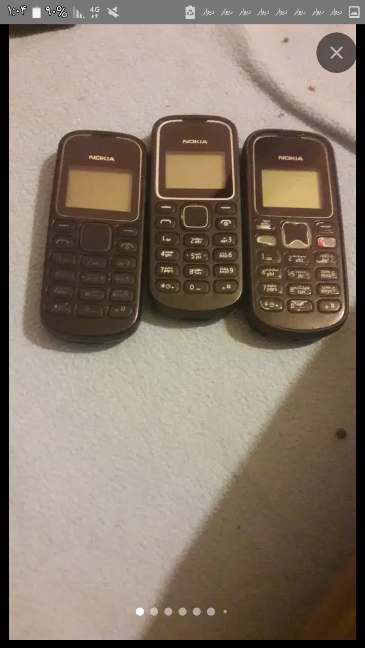 دگوشی نوکیا اکبند.سی عدد گوشی ساده|موبایل|کرمانشاه, |دیوار