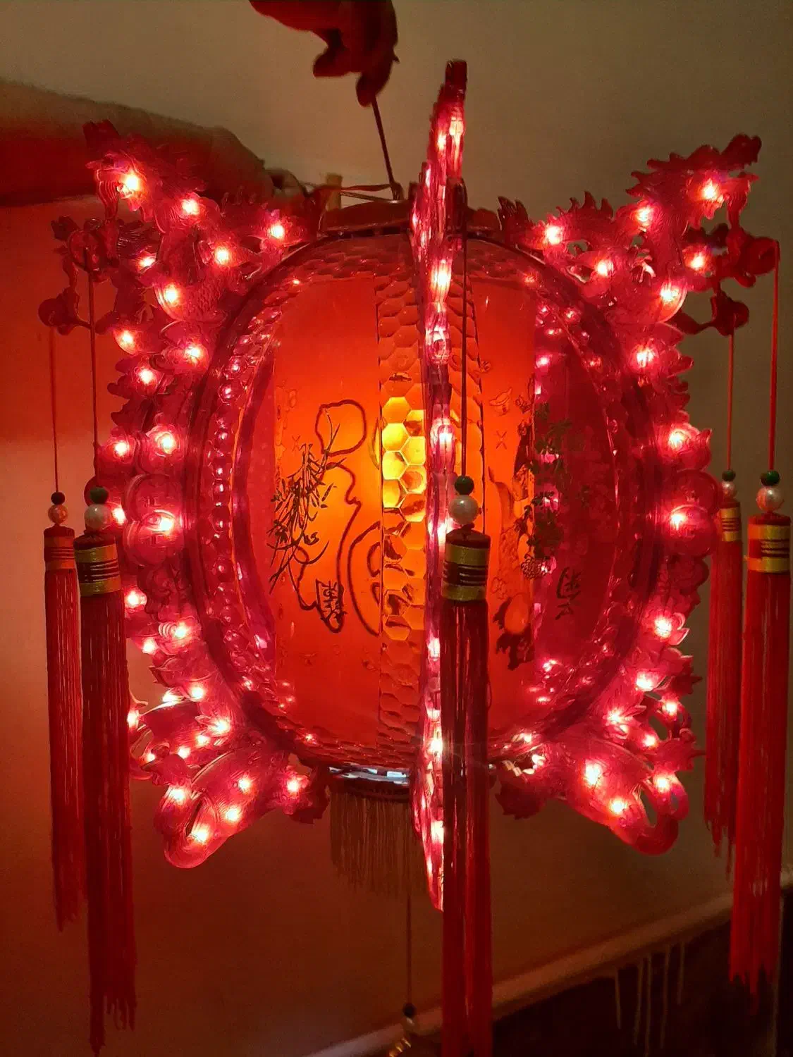 لوستر کریستالی|لوستر و چراغ آویز|سنندج, |دیوار