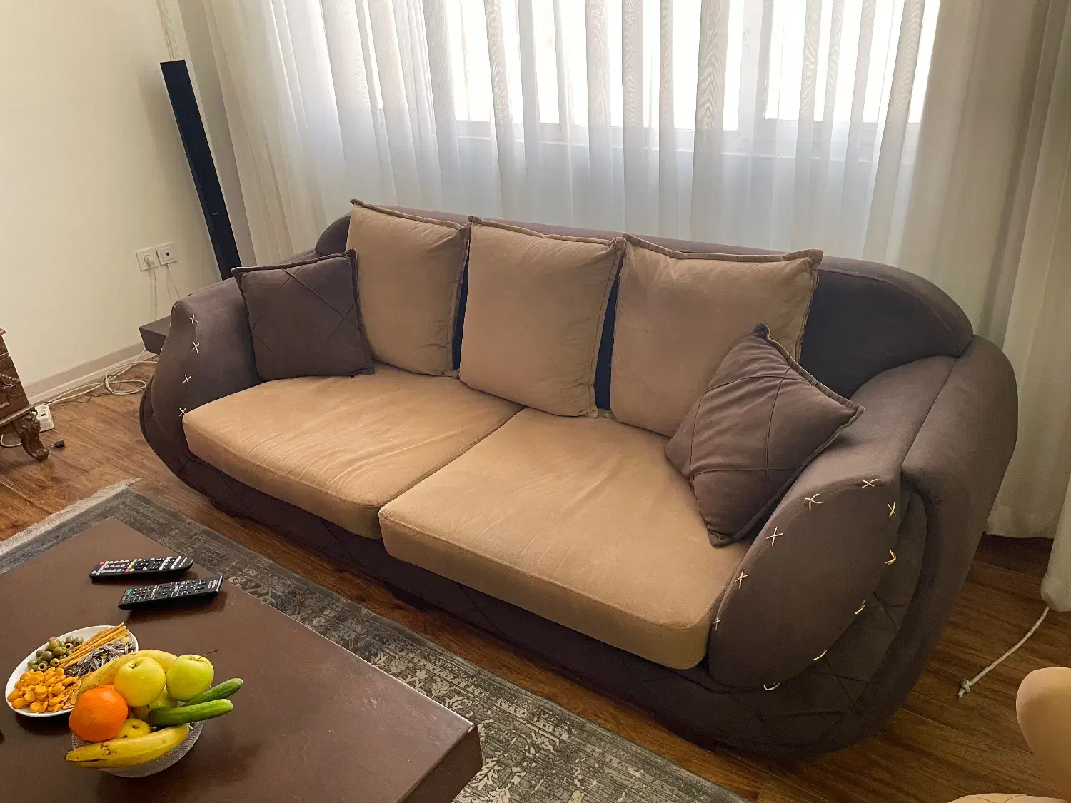 مبل راحتی ۷ نفره|مبلمان خانگی و میز عسلی|مشهد, نیروی هوایی|دیوار