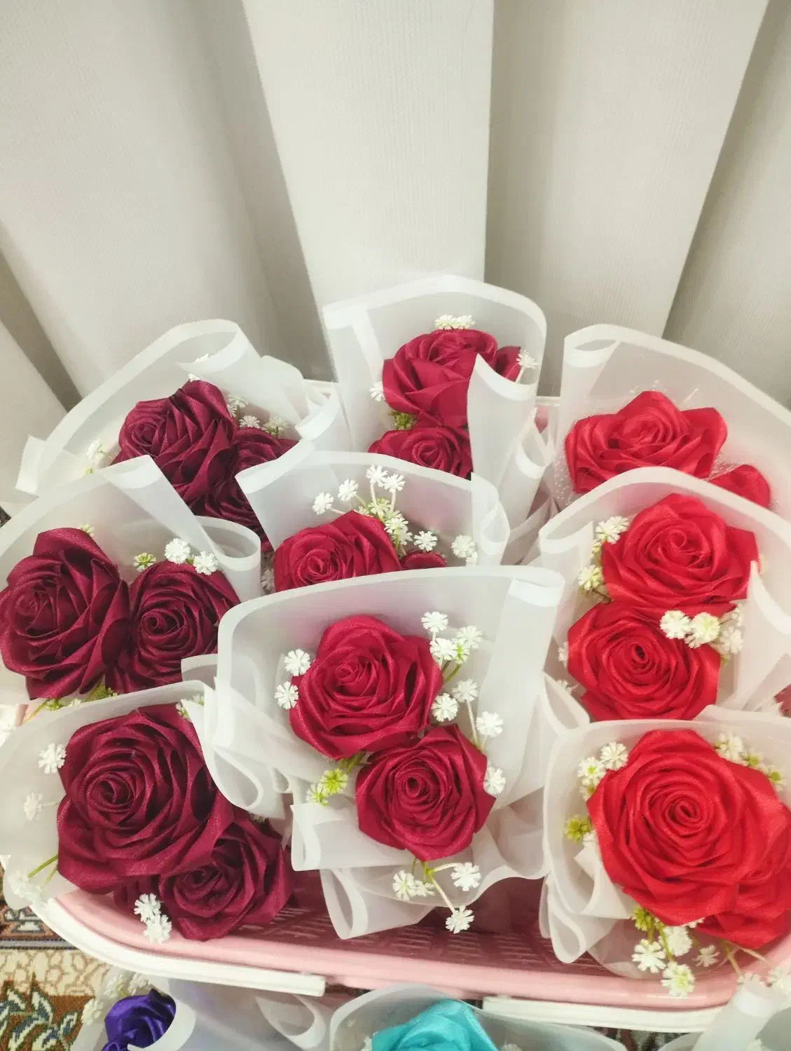 دسته گل های زیبا و ماندگار|گل مصنوعی|برازجان, |دیوار