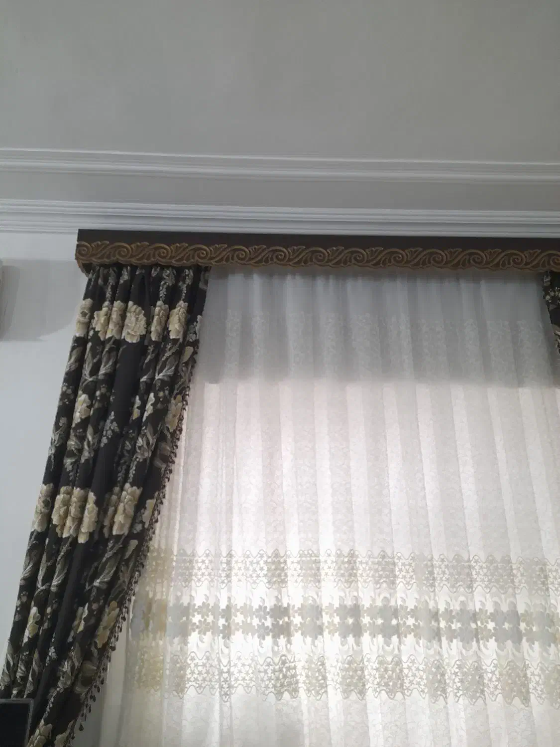 پرده پذیرایی|پرده، رانر، رومیزی|مسجد سلیمان, |دیوار