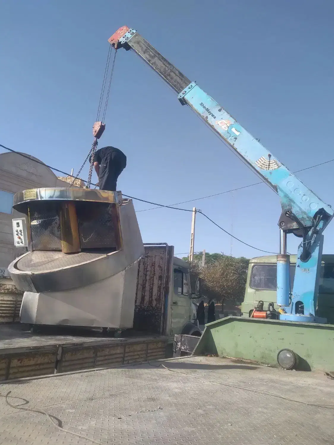 خدمات جرثقیل کفعی خاور .وسبدنفربر|خدمات حمل و نقل|قم, کلهری|دیوار