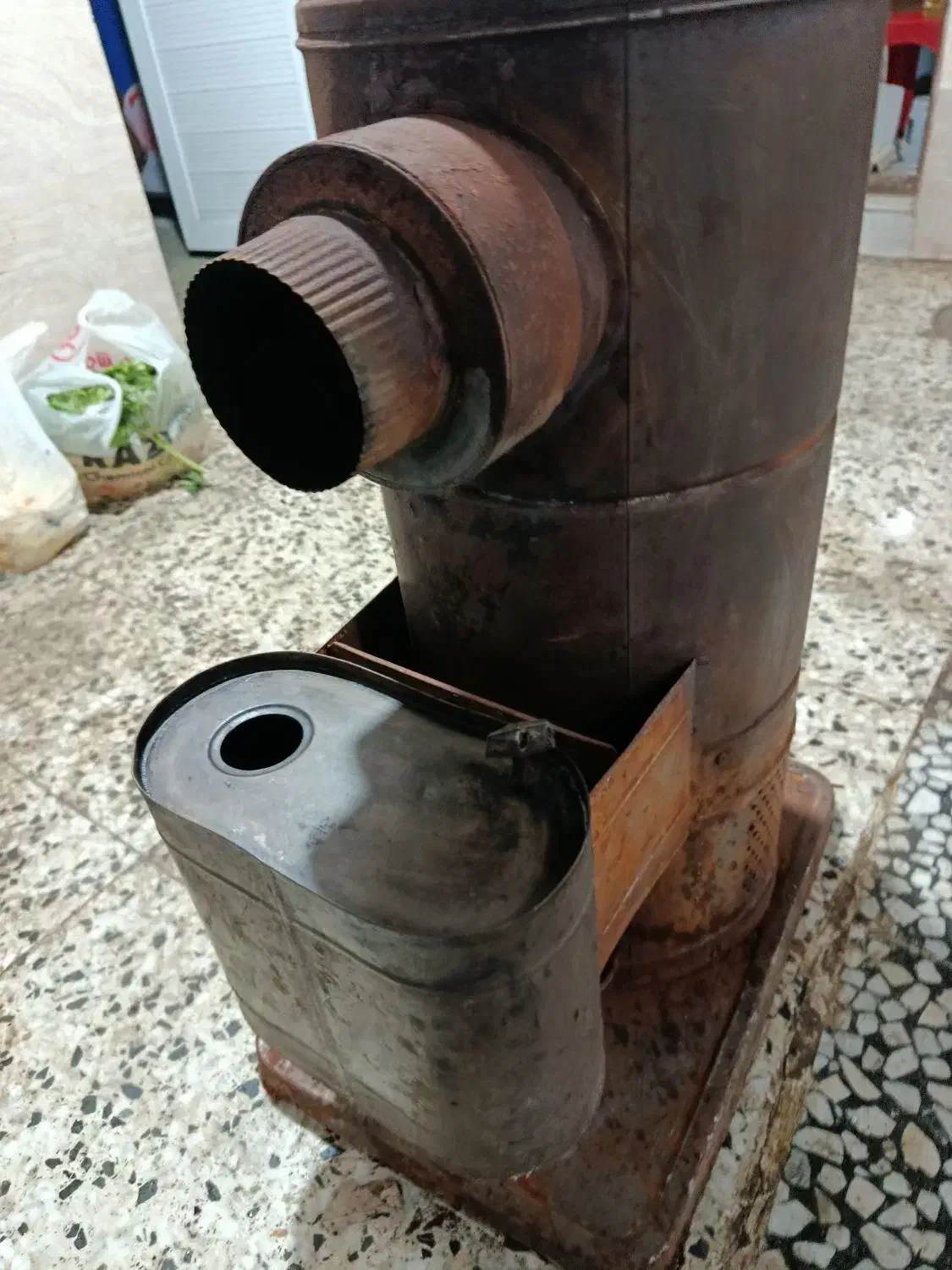 بخاری گازوئیلی و نفتی کاملا سالم|بخاری، هیتر، شومینه|شفت, |دیوار