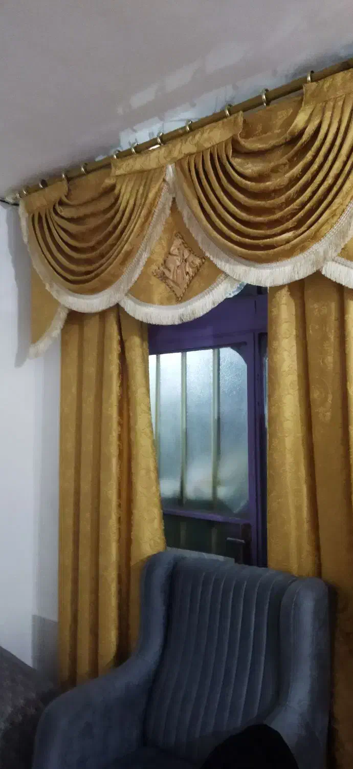 پرده اطاق|پرده، رانر، رومیزی|فارسان, |دیوار